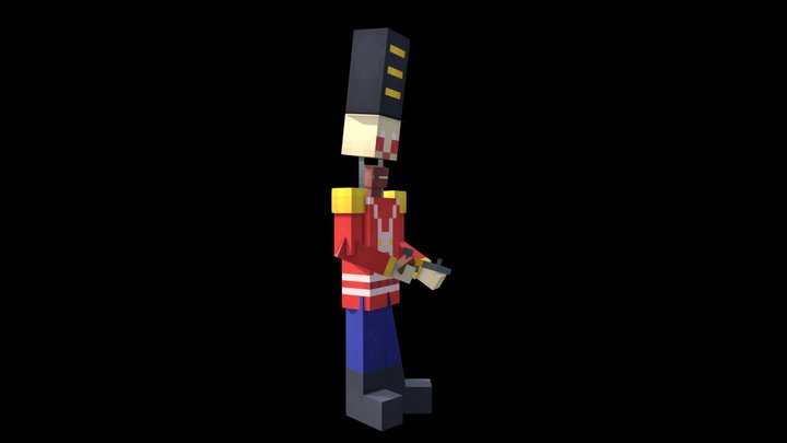 Nutcracker 3D Model