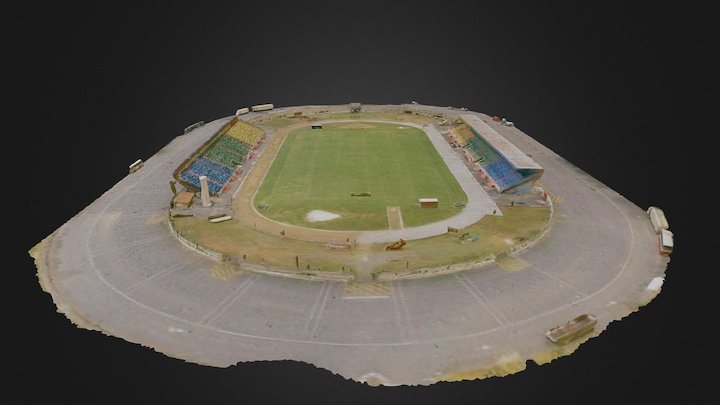 Estádio Ronaldão - Poços de Caldas - 3D View 3D Model