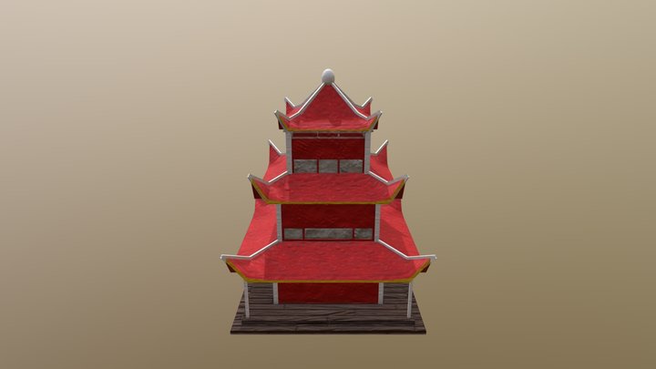 Shrine 3D Model