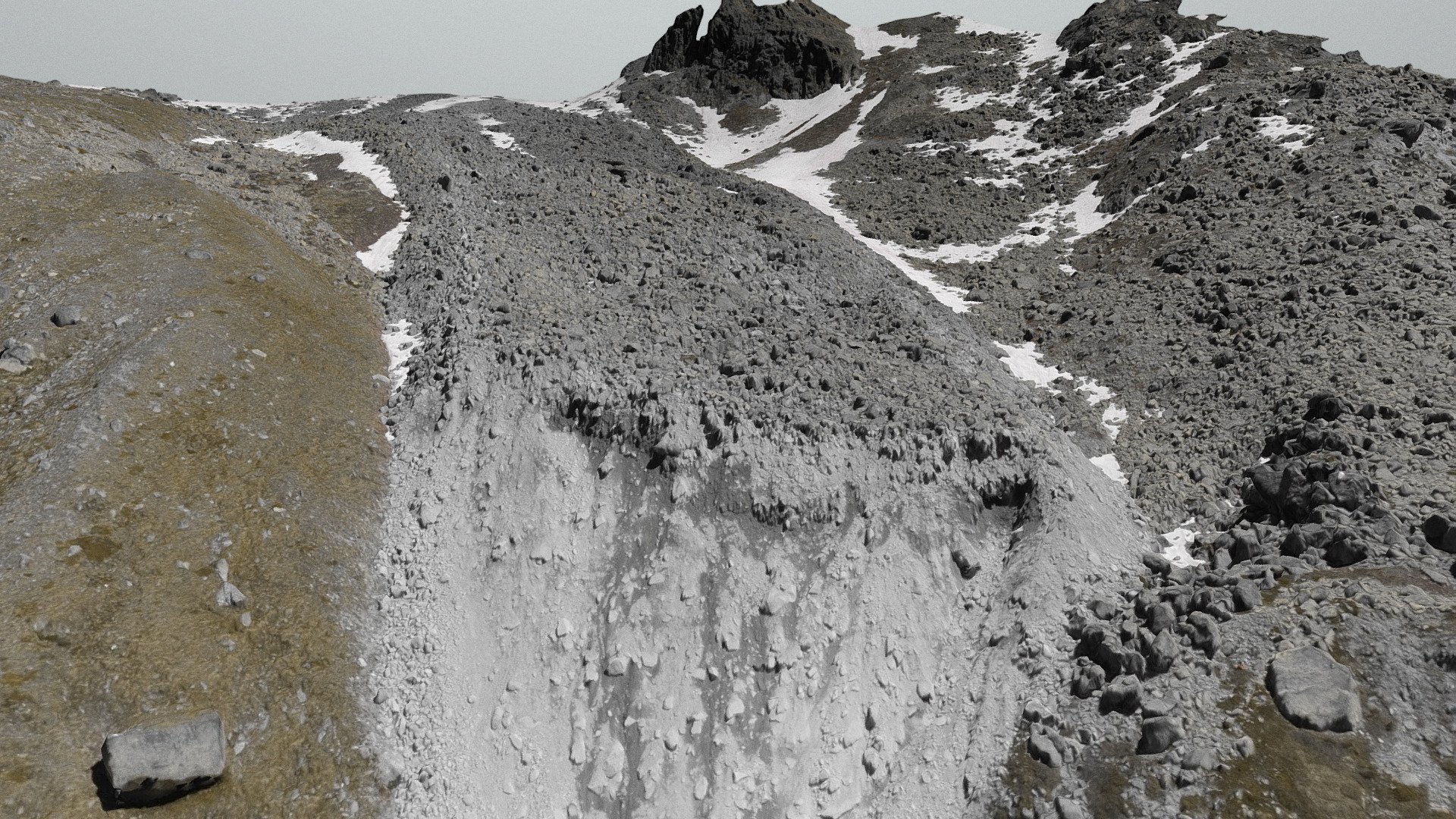 Tsarmine rock glacier 2018.06.19