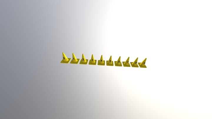 Cones 3D Model