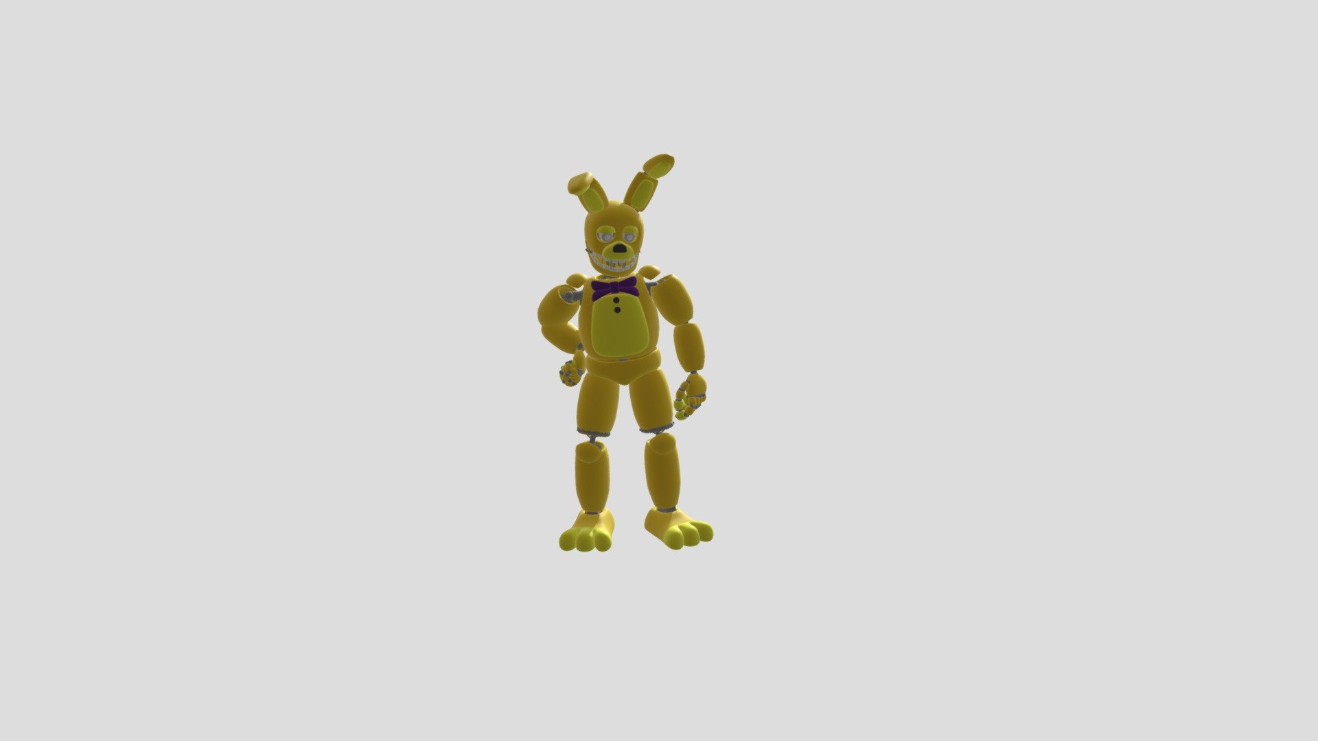 Spring Bonnie Download Free 3d Model By Dwall8611 471de65 Sketchfab 4461