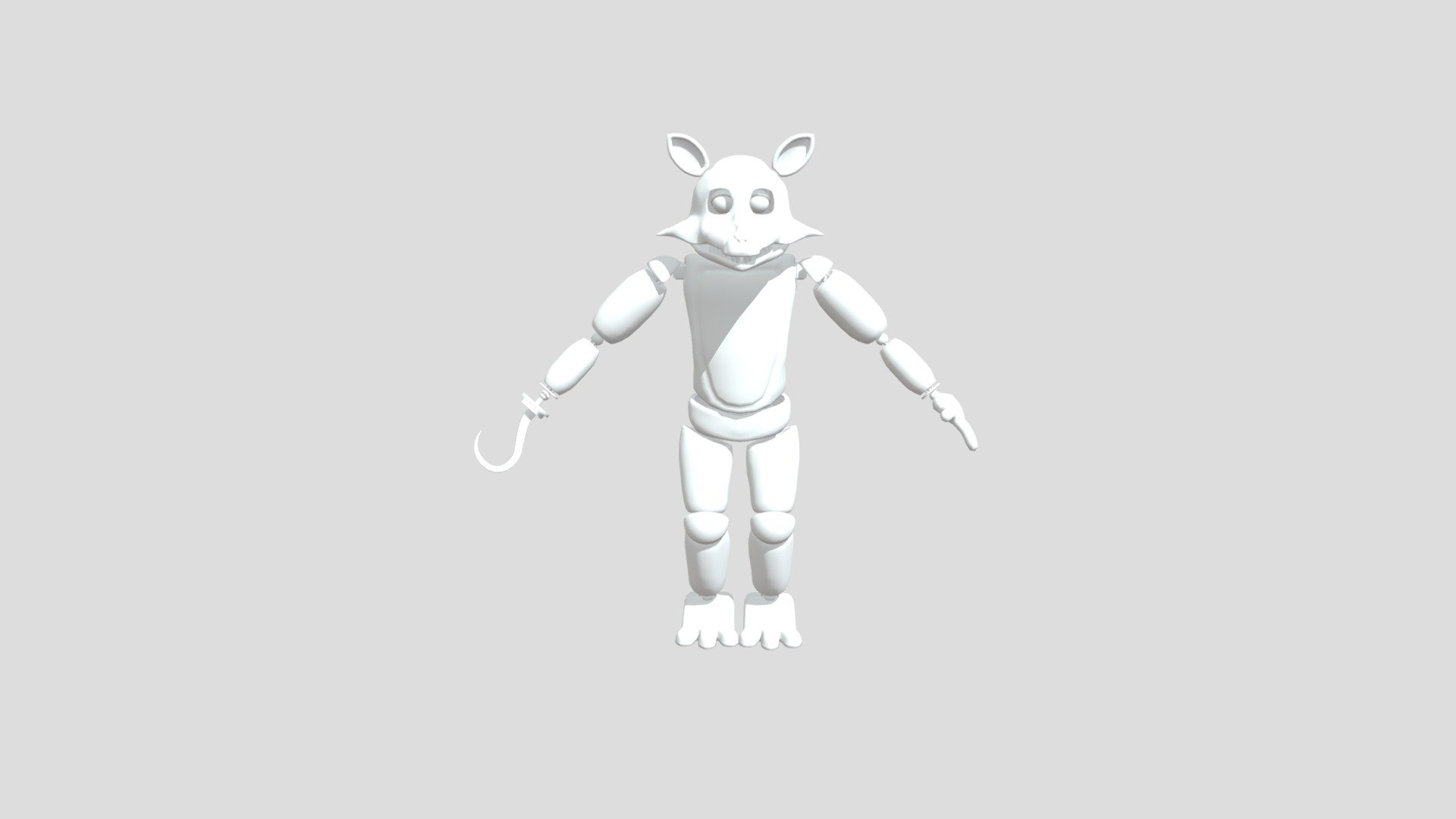 Unfinished update to fnaf2 foxy - Download Free 3D model by Wrenge ...