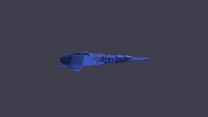Spaceship 3D Model