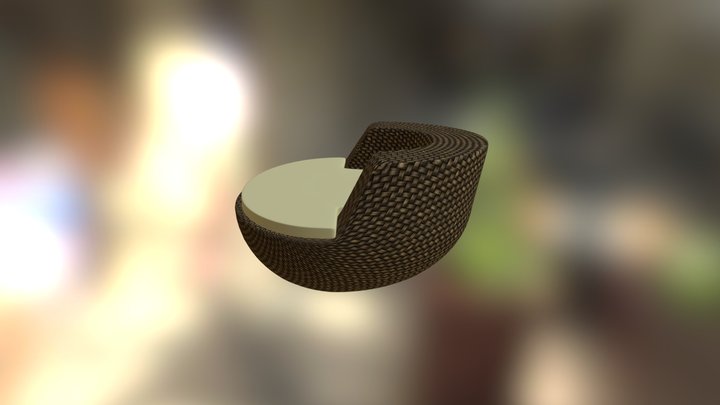 Patio Chair 3D Model