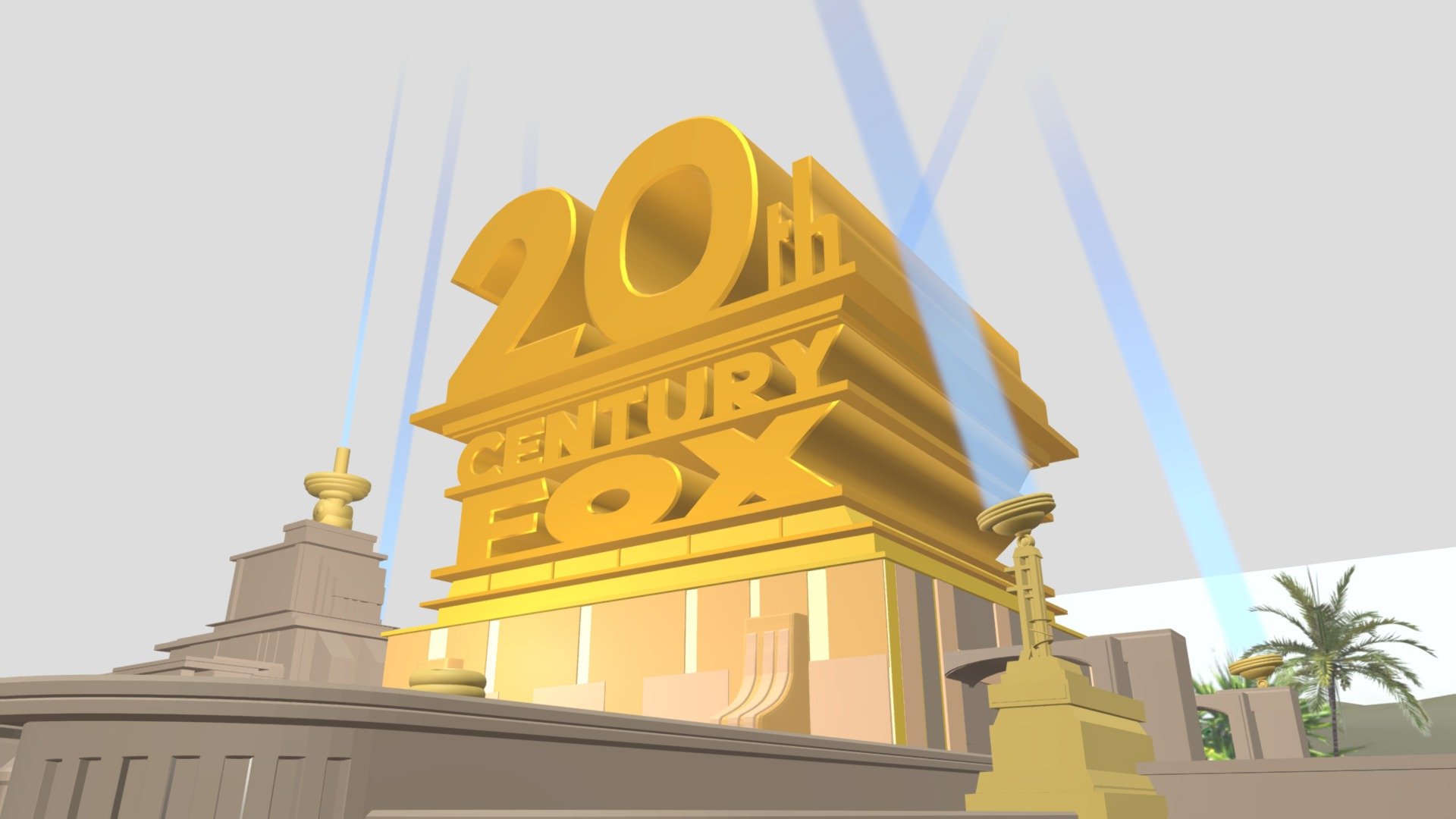 20th Century Fox Logo 2010 Remake - Download Free 3D model by Klasky ...