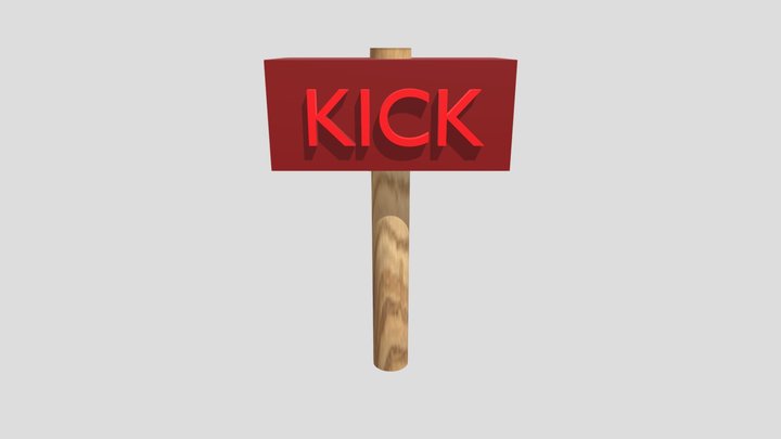 KICK Hammer 3D Model
