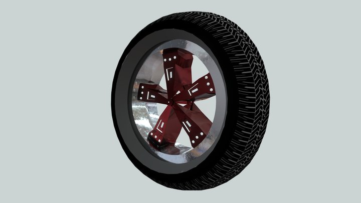 Wheel Exercise for CG Cookie Course 3D Model