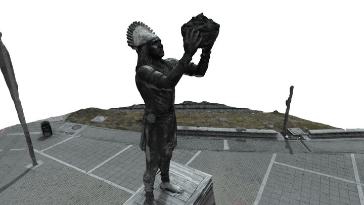 011. ESCULTURA OFRENDA DEL ZIPA TISQUESUSA 3D Model