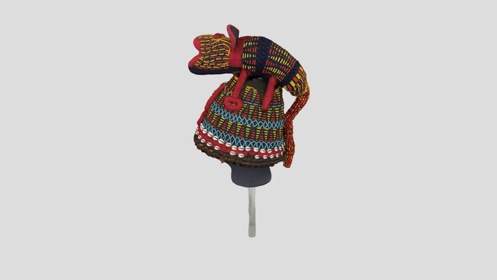 Lizard hat 3D Model