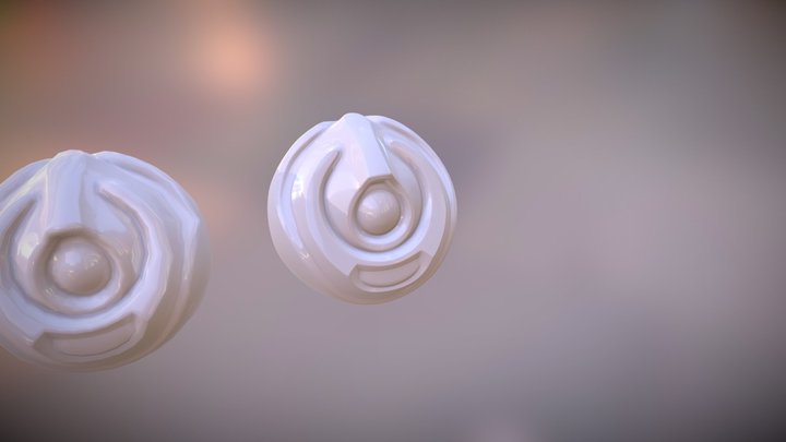 Robot Orb 3D Model
