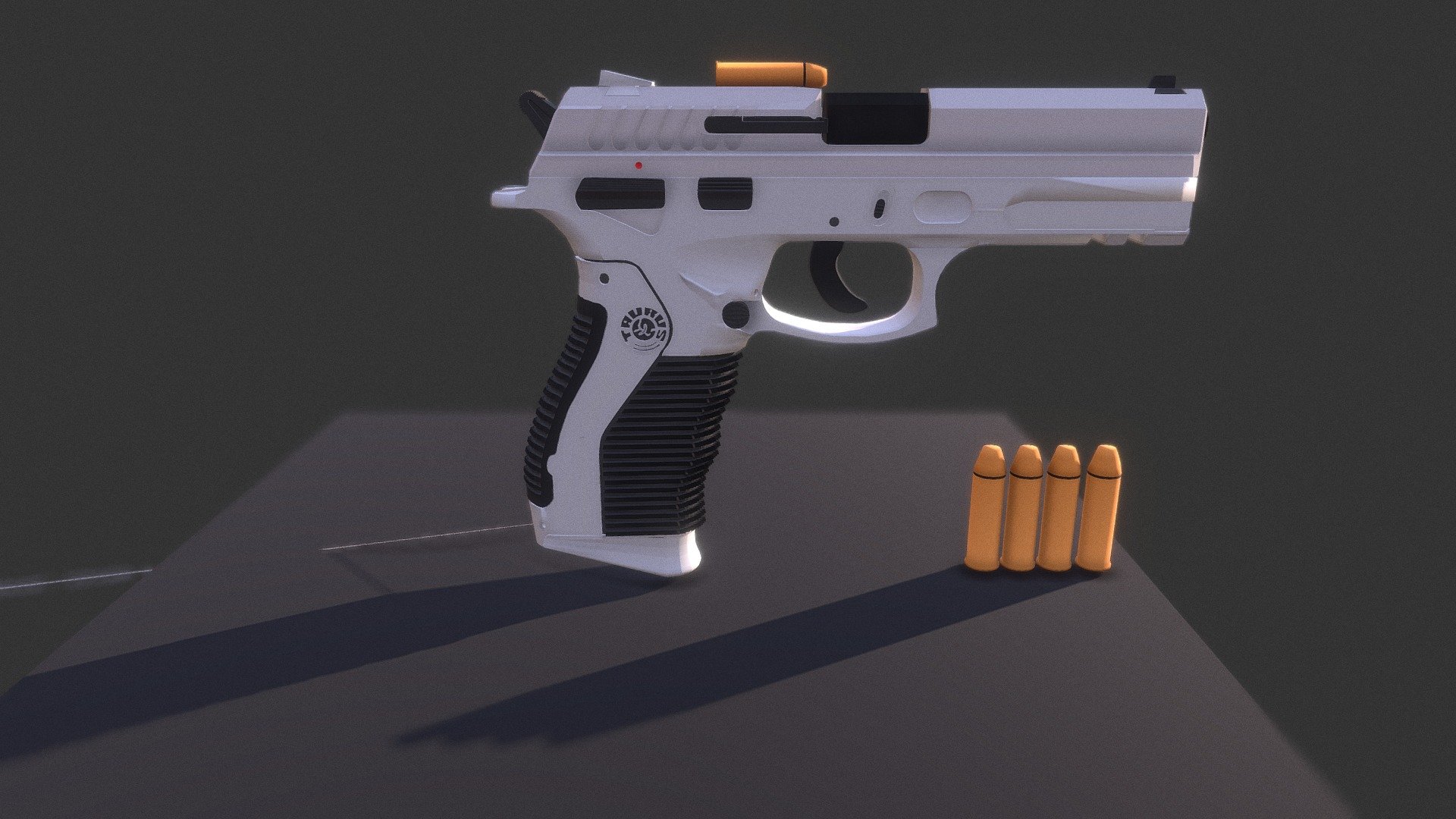 Summon island easy to handle Gun Pistol Weapon Blender Animated - Buy Royalty Free 3D model by Nijat  Mursali (@nijatmursali) [4720f93]