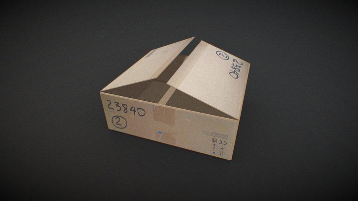 Caja abierta - Samuel Jimenez - FBX 3D Model