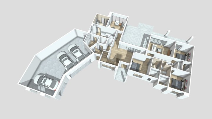 ground floor 3D Model