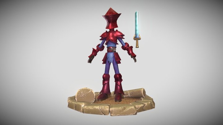 Knight 3D Model