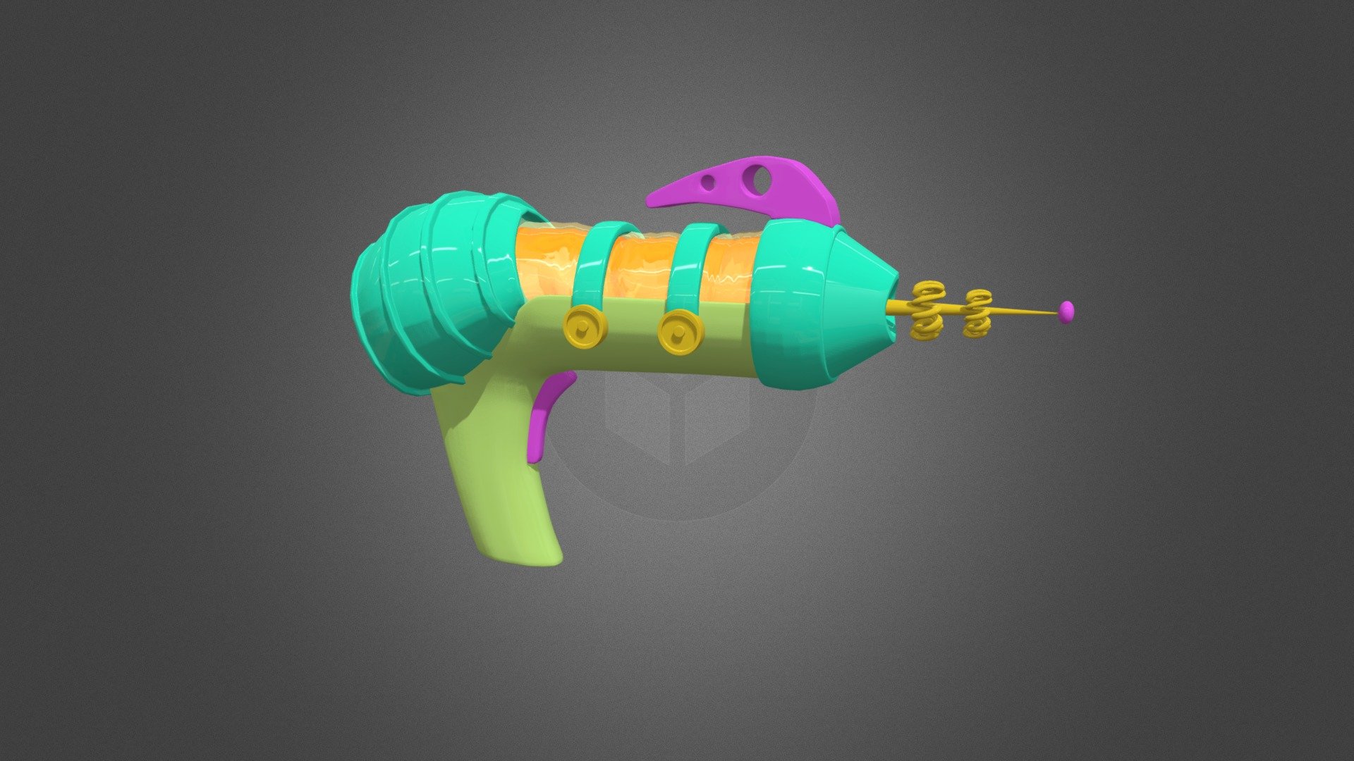 Saturday Night Special (Toy Ray Gun) - 3D model by wolperts [4722098 ...