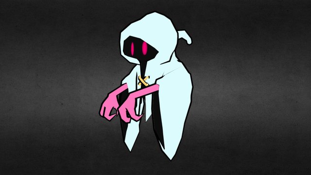 Ghost (Boktai) ('cellshaded') 3D Model
