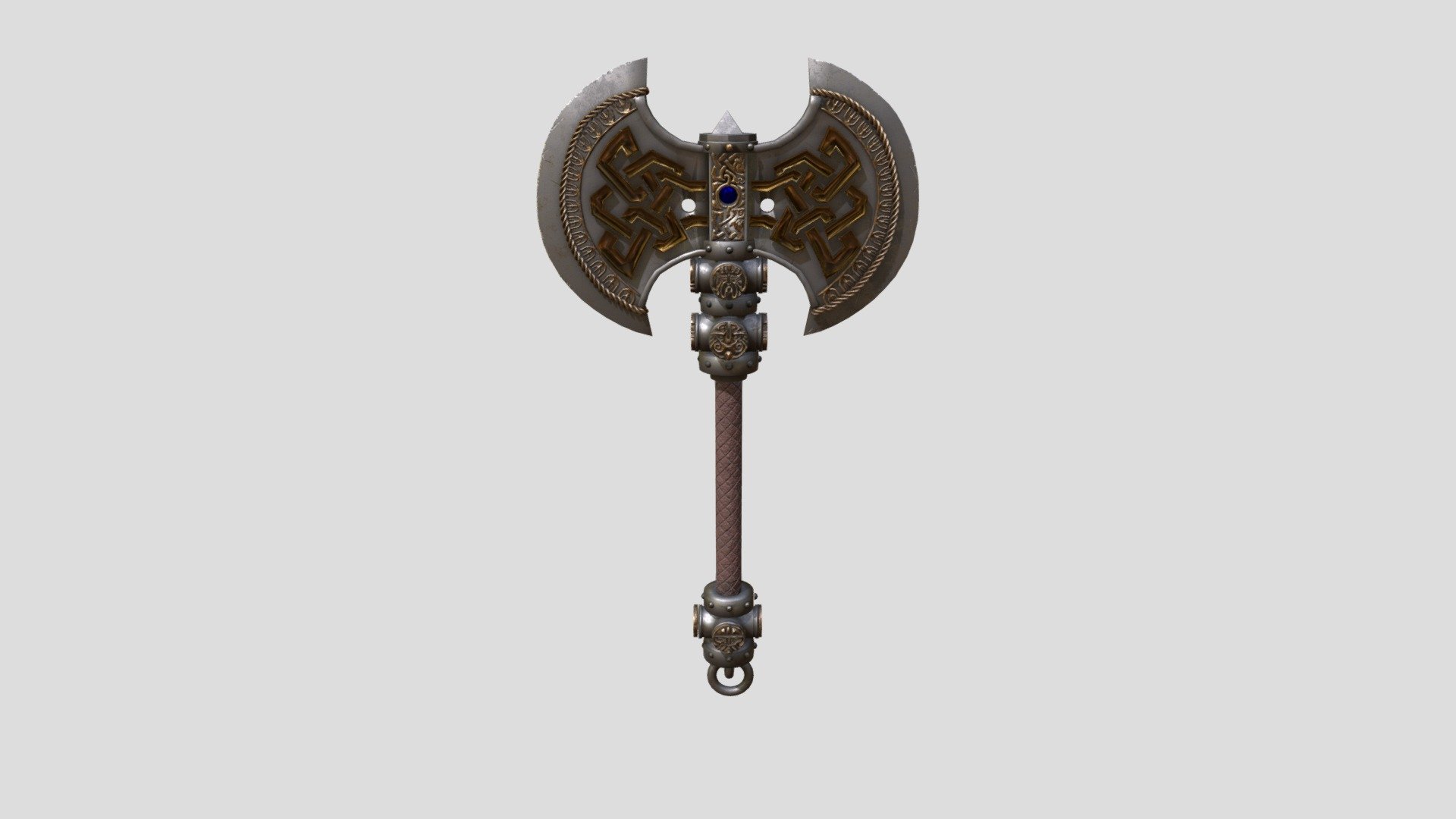 DwarfAxe_3D_Model - 3D model by VeronicaS (@Vk_S096) [4724a5c] - Sketchfab