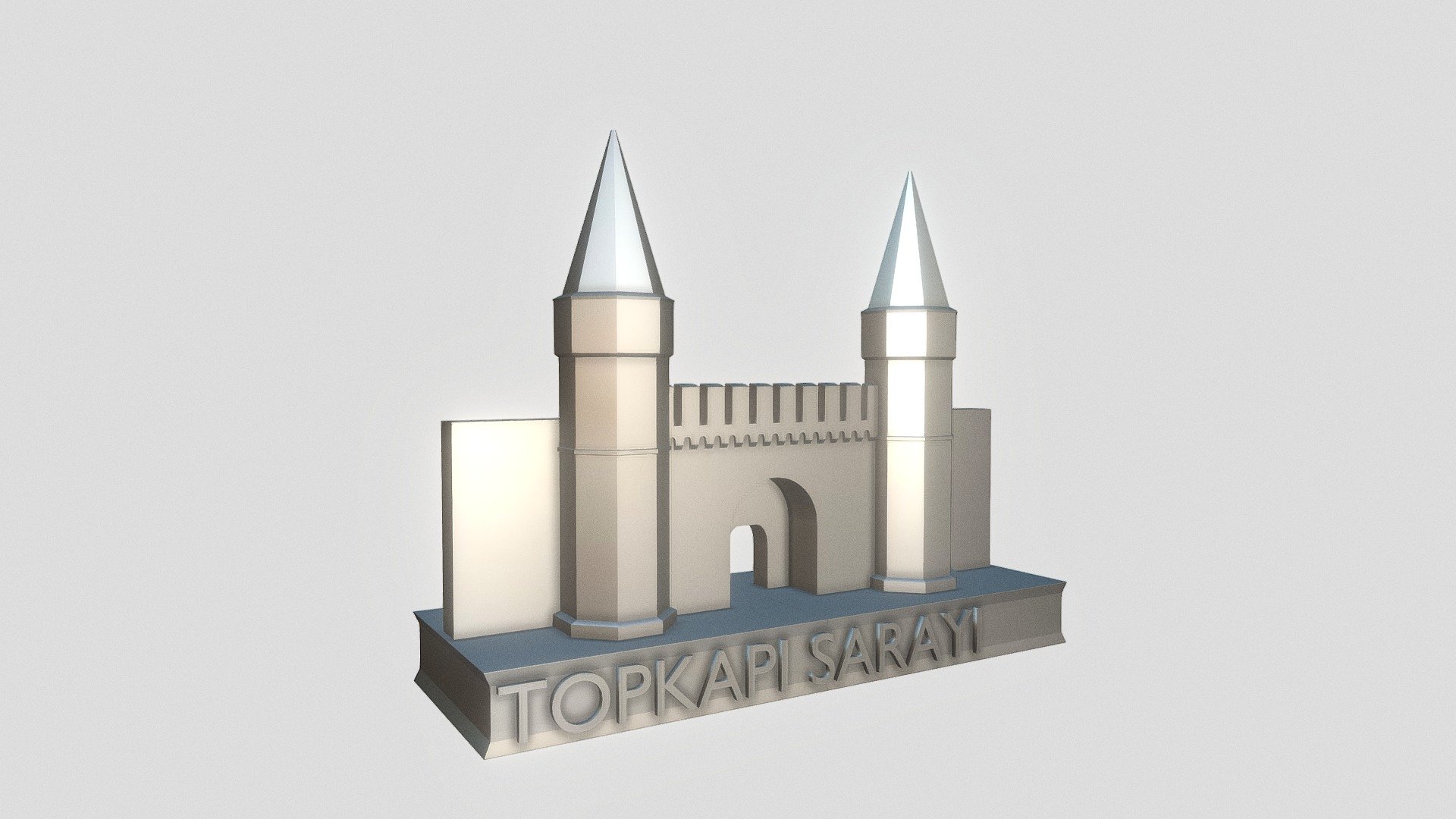 topkapı - 3D model by suatzk [47259b5] - Sketchfab