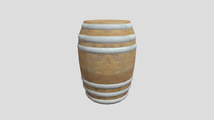 Barrel Model 3D Model