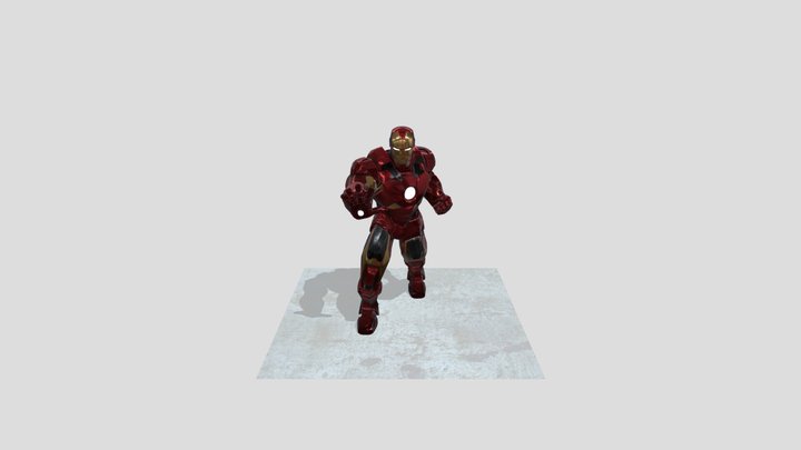 iron_man_rig 3D Model