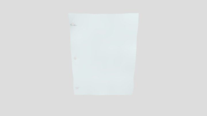Paper2 3D Model
