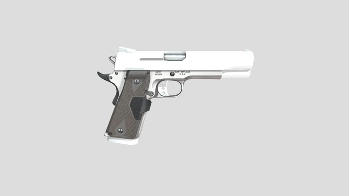 CS GO deagle animation 3D Model