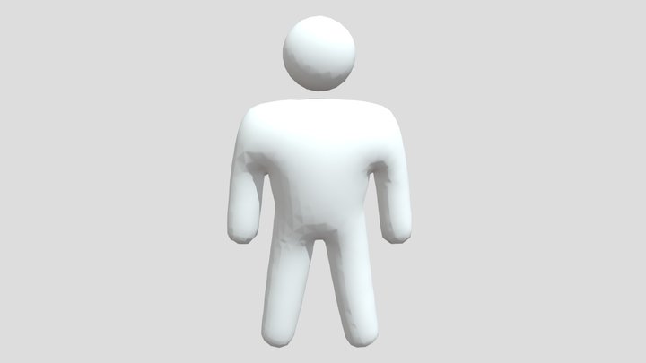 Stickman 3D Model