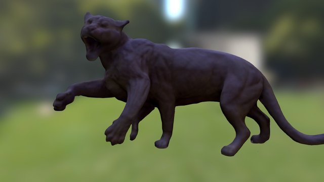 Wampus Cat 3D Model