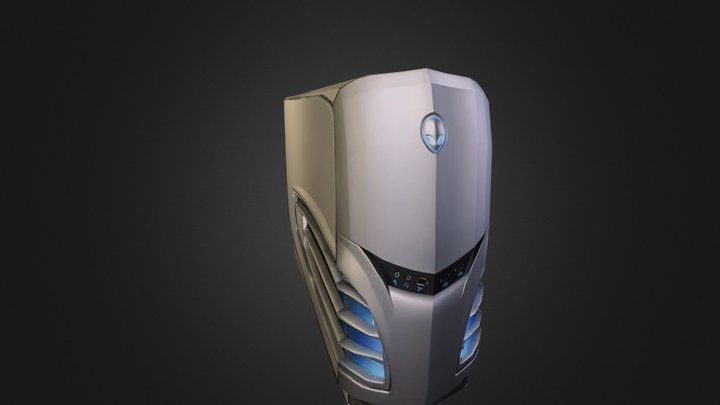 AlienwareArea51Case 3D Model