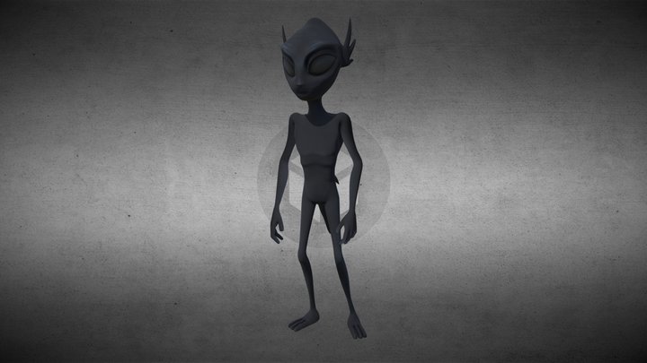 Alien 3D Model