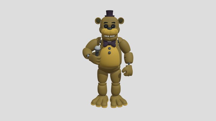 Fredbear 3D Models for Free - Download Free 3D ·