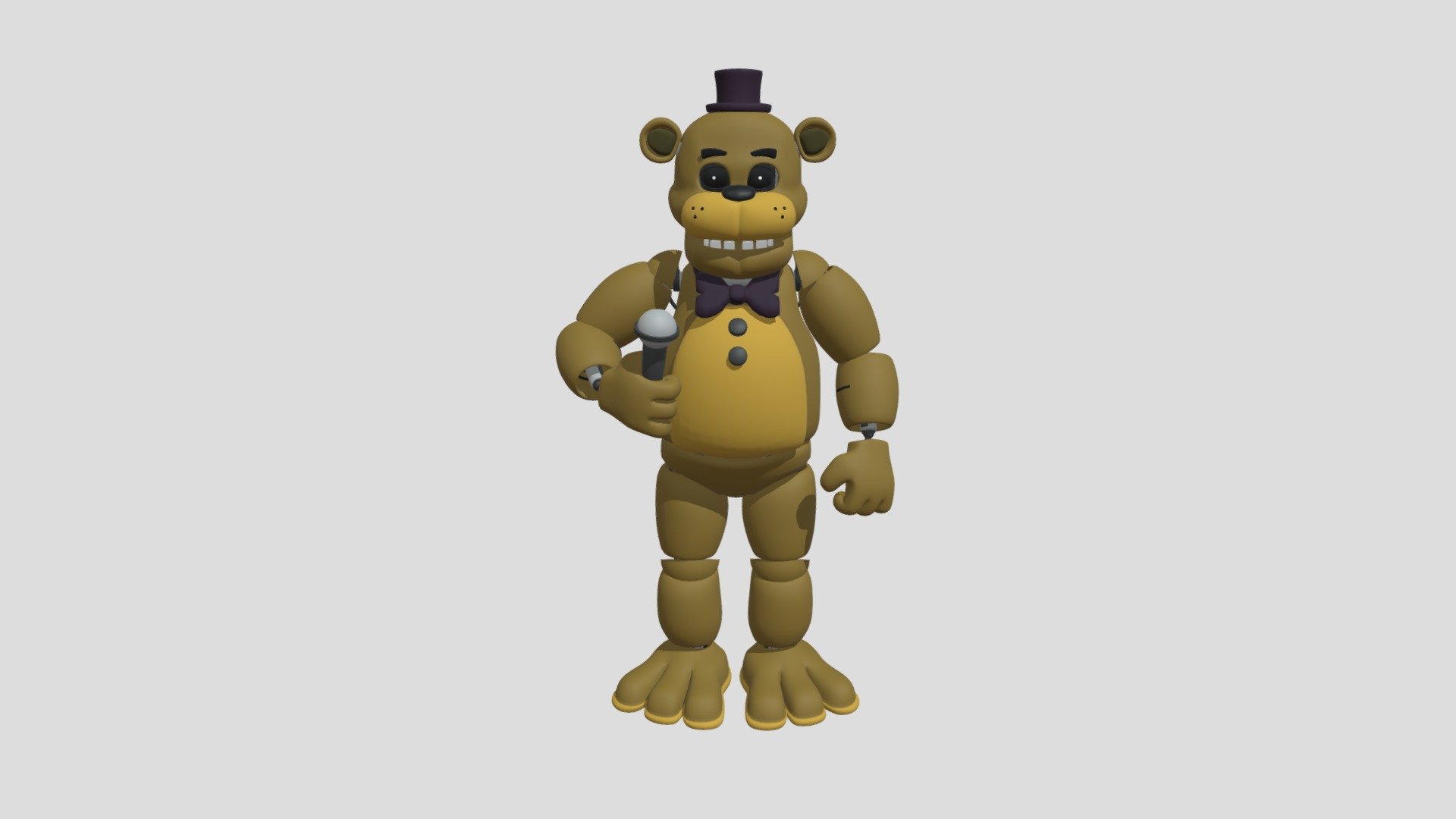 Fredbear UCN - Download Free 3D model by MrSpringMen (@MrSpringMen