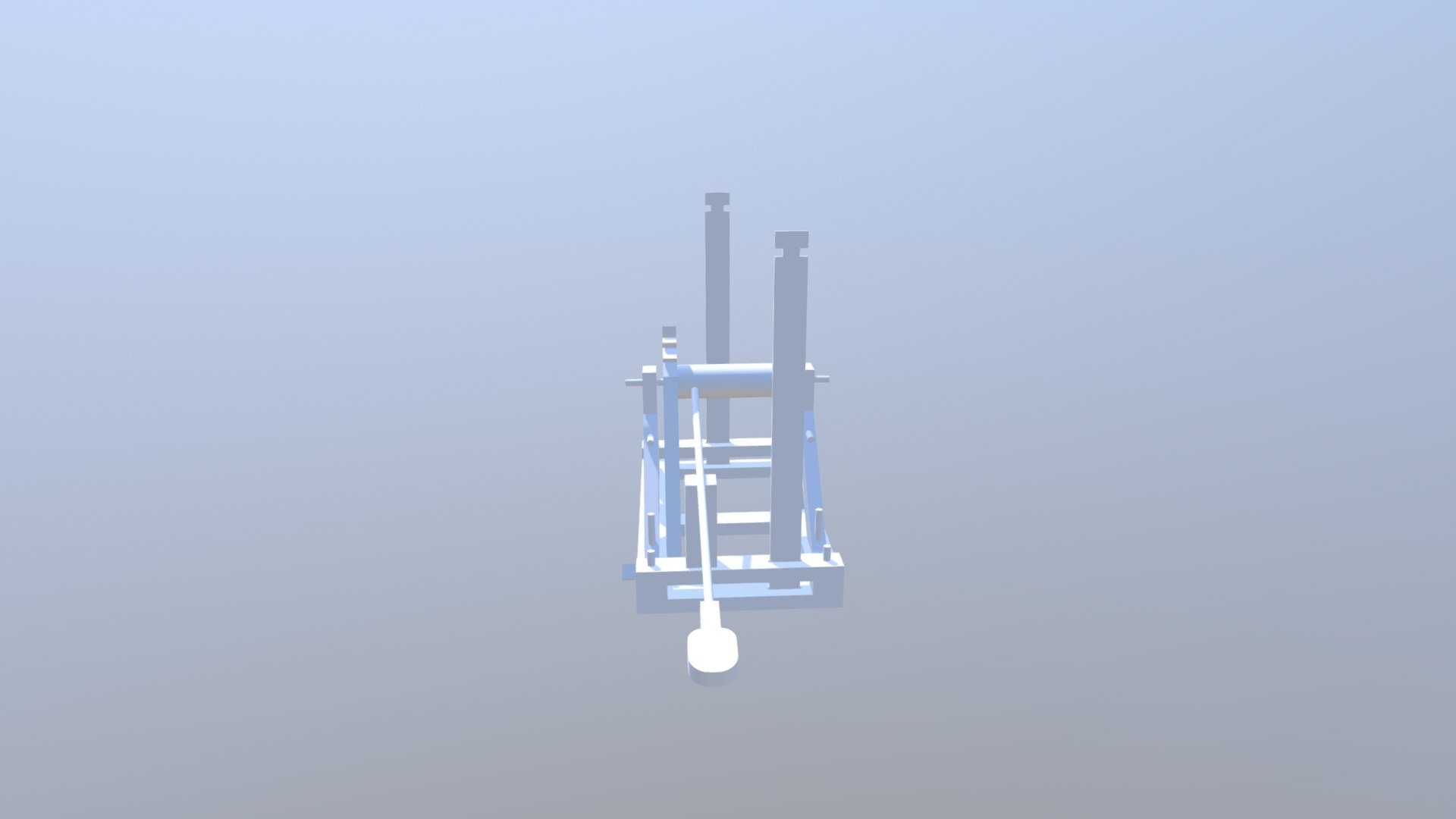 Catapult Assembly - 3D model by 213389 [472cef2] - Sketchfab