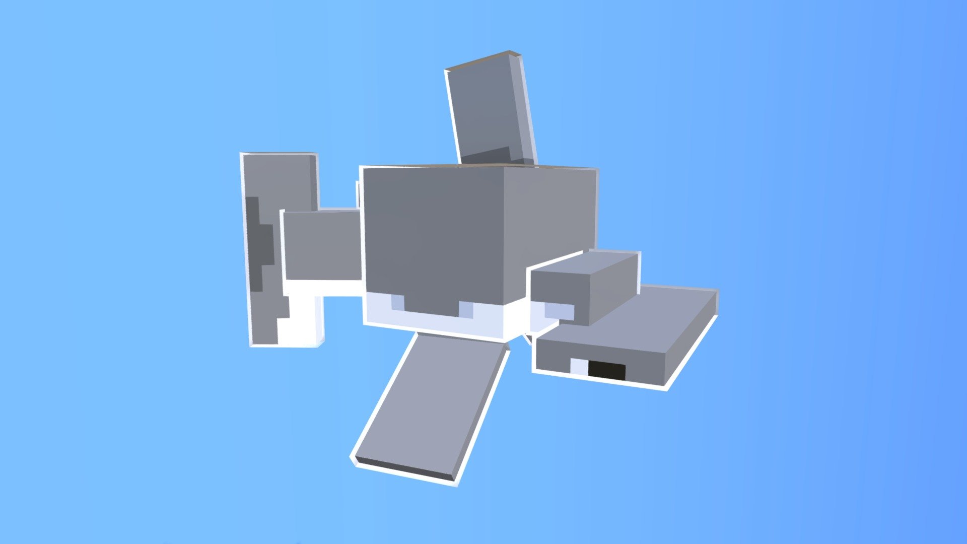 Lowpoly Hammerhead Shark - Download Free 3D model by JIm (@thelegendjkr ...