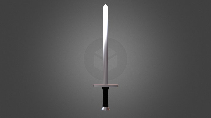 Basic Sword 3D Model