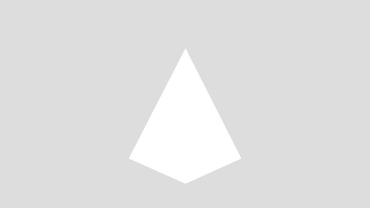 Pentagonal Pyramid 3D Model