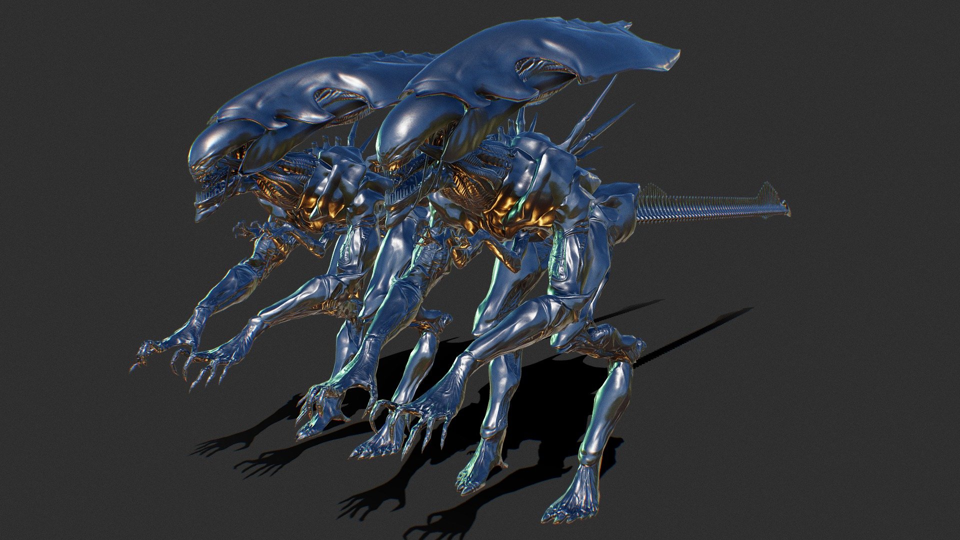 Alien Queen - Buy Royalty Free 3D model by studio lab (@leonlabyk) [472ed97]