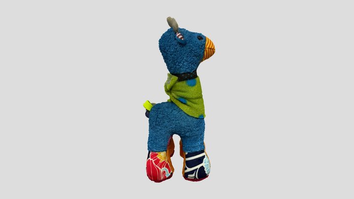 Objekt_Maskottchen_Waltraut_2109241350 3D Model