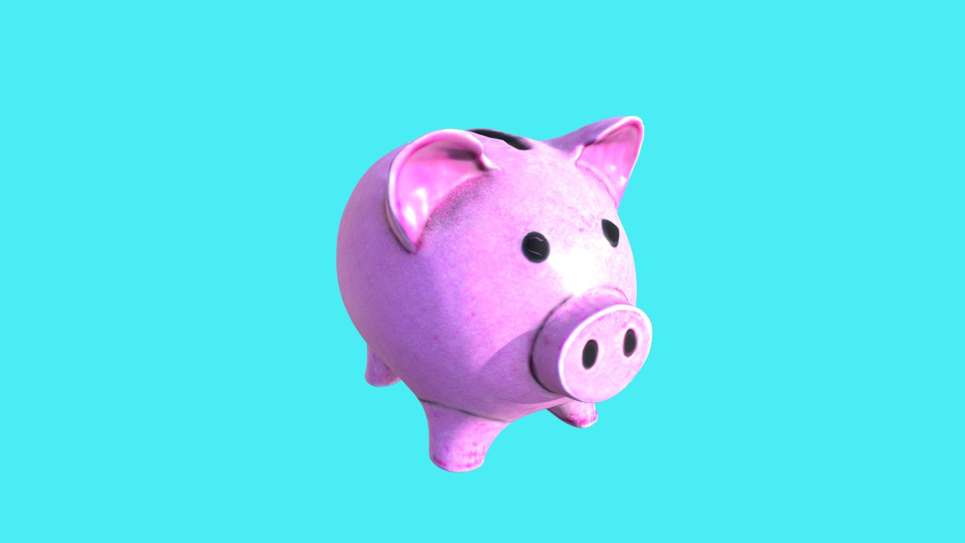 Piggy Bank - Download Free 3d Model By Vicente Betoret Ferrero 