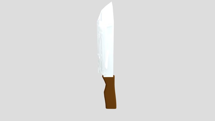 Kitchen Knife 3D Model