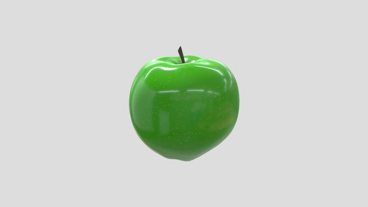 Apple 3D Model