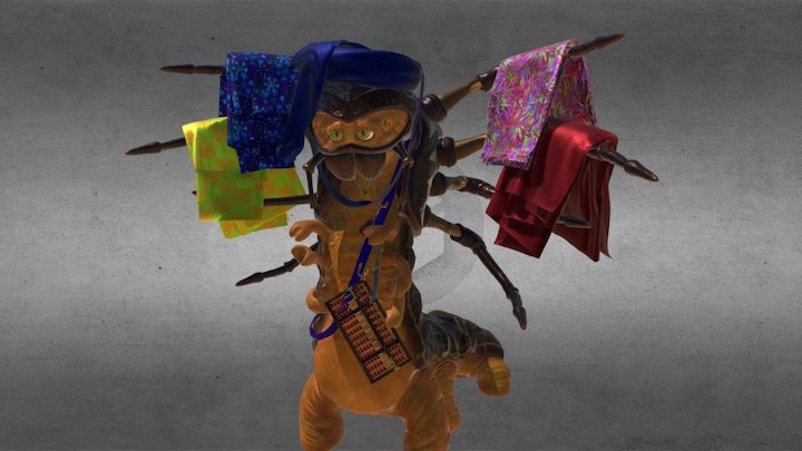 Inch_worm 3D models - Sketchfab