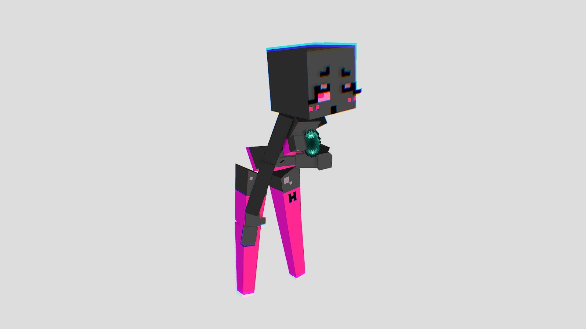 Ender Girl, Minecraft Skin