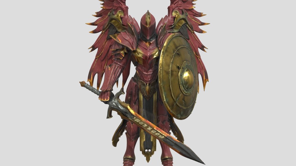 Crimson Ember Knight