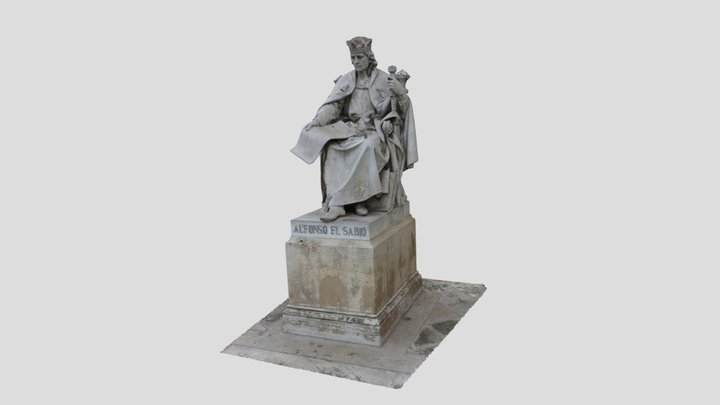 Alfonso X el Sabio 3D Model