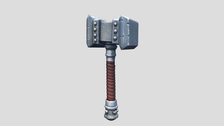 Hammer Prop Game Asset