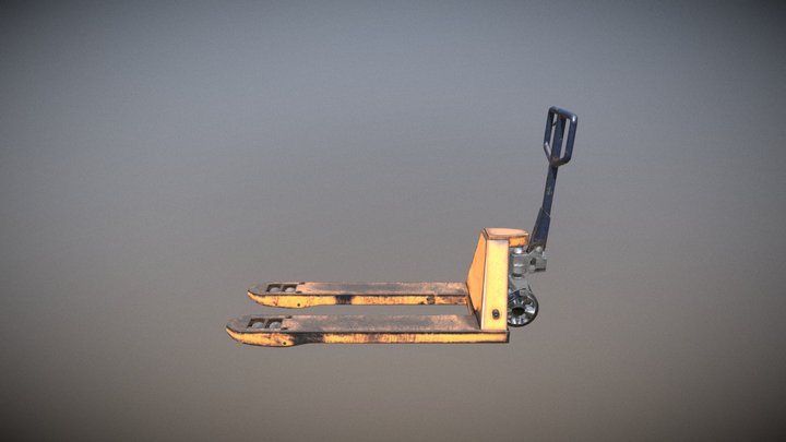 Pallet Truck 3D Model