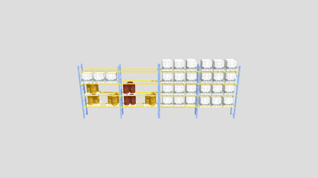 Industrial Warehouse  Pallet Racking & IBC Tank