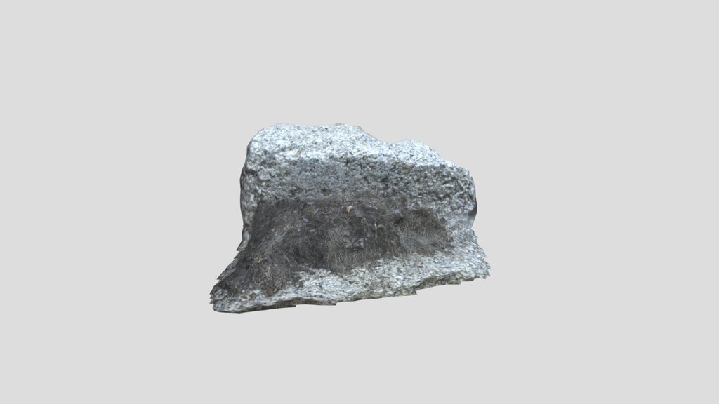 Old Fragment Of Concrete 04